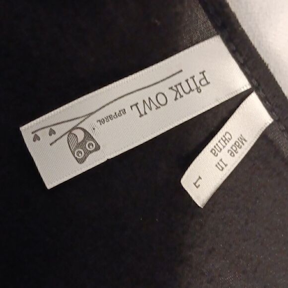 Pink Owl Sequined Aztec Women's Top - Picture 7 of 8